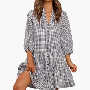 Petal & Pup black and white minidress